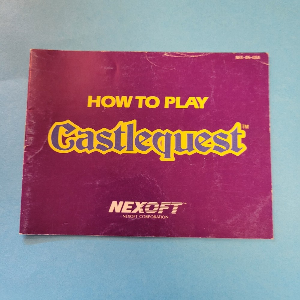 nes castlequest manual
