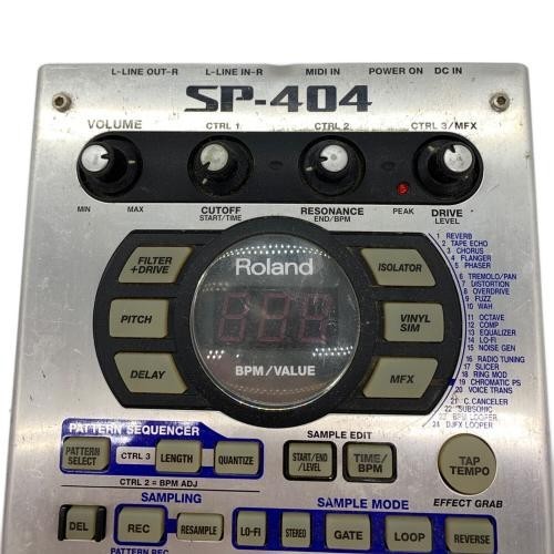 Roland SP 404 Sampler Silver