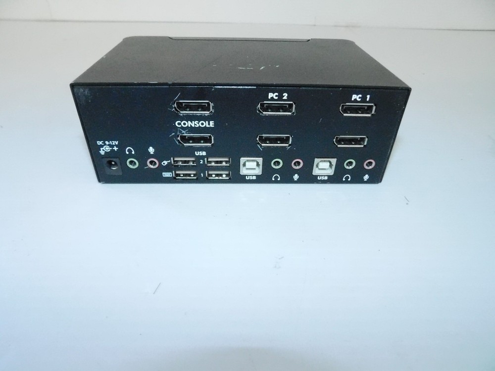 STARTECH.COM 2PORT DUAL DISPLAYPORT USB KVM SWITCH SV231DPDDUA (LSB29)