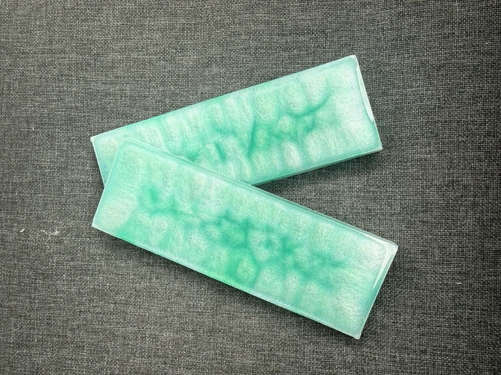 Knife Handle Scales | Epoxy Resin | Handmade | Multiple Colors Available