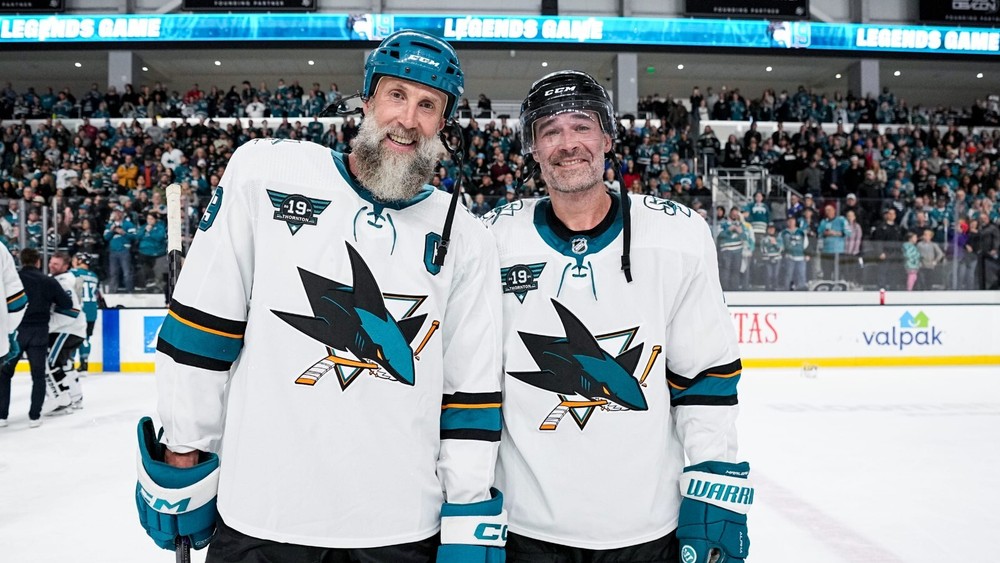 Joe Thornton San Jose Sharks Legends Game Patch