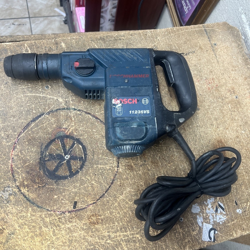 Bosch SDS-plus 1-1/8" 7.5 Amp Rotary Hammer (11236VS) TESTED