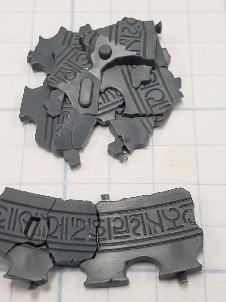 Warhammer 40k Aeldari Bits Eldar Kharseth Void Dreamer Icon Rubble Terrain #15