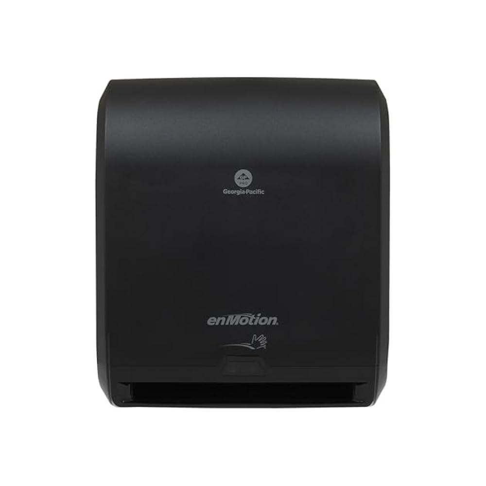 Automatic Hand Towel Dispenser, Black, Durable & Efficient