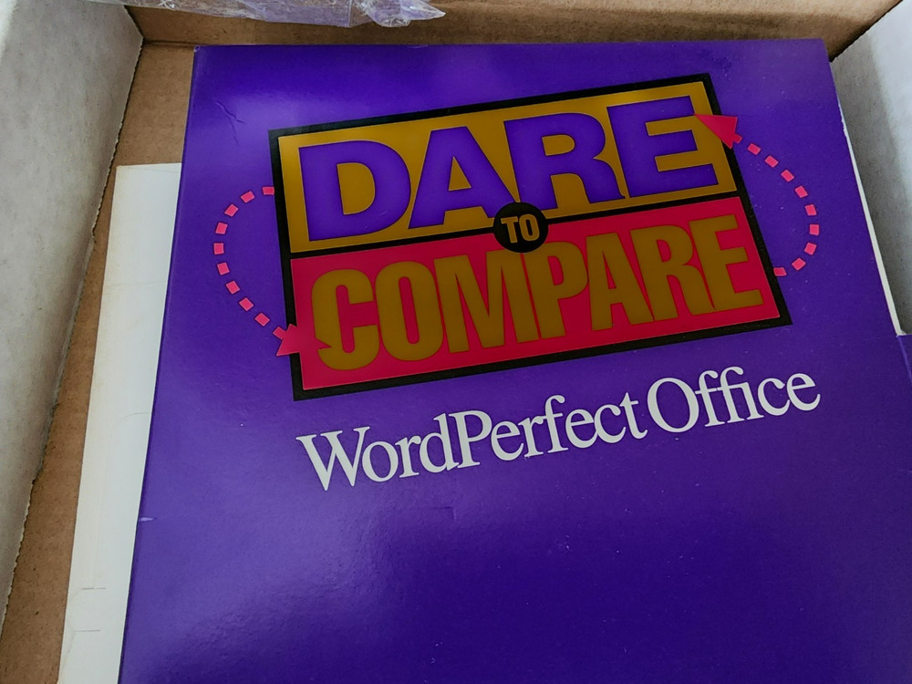 WordPerfect Office 4.0 1993 3.5" Floppy