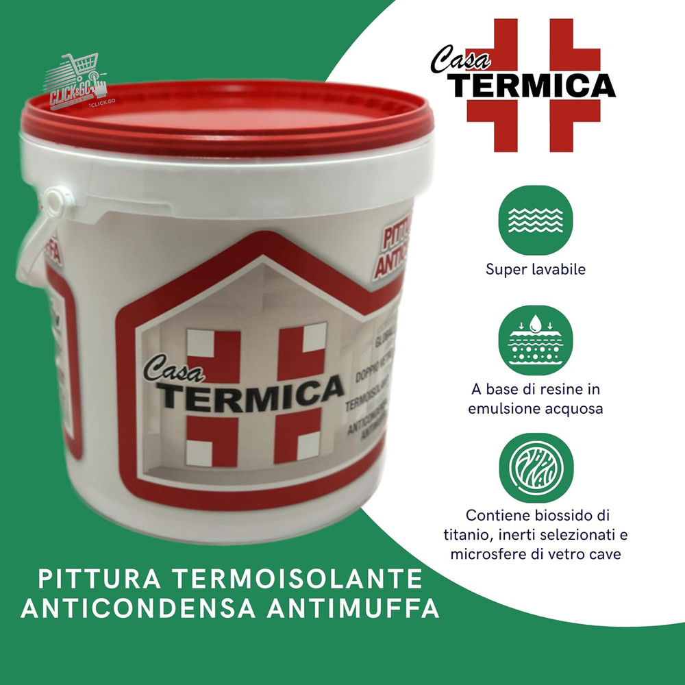 Interior Anti-Mold Insulation Paint - 10 LT - Ide Anti-Condensation Solution