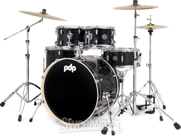 PDP Mainstage 5-piece Drum Set - Black Sparkle