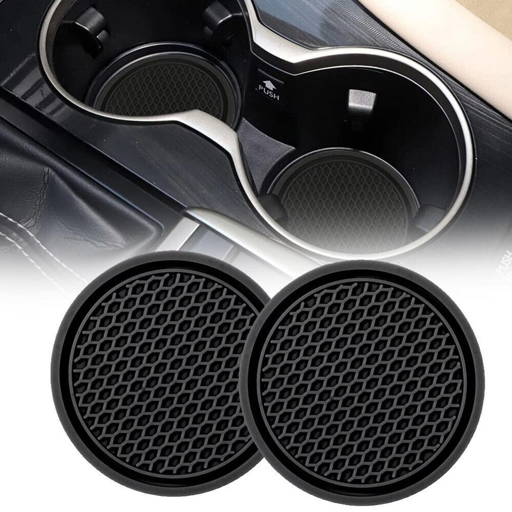 2pcs Non-slip Car Water Cup Pad