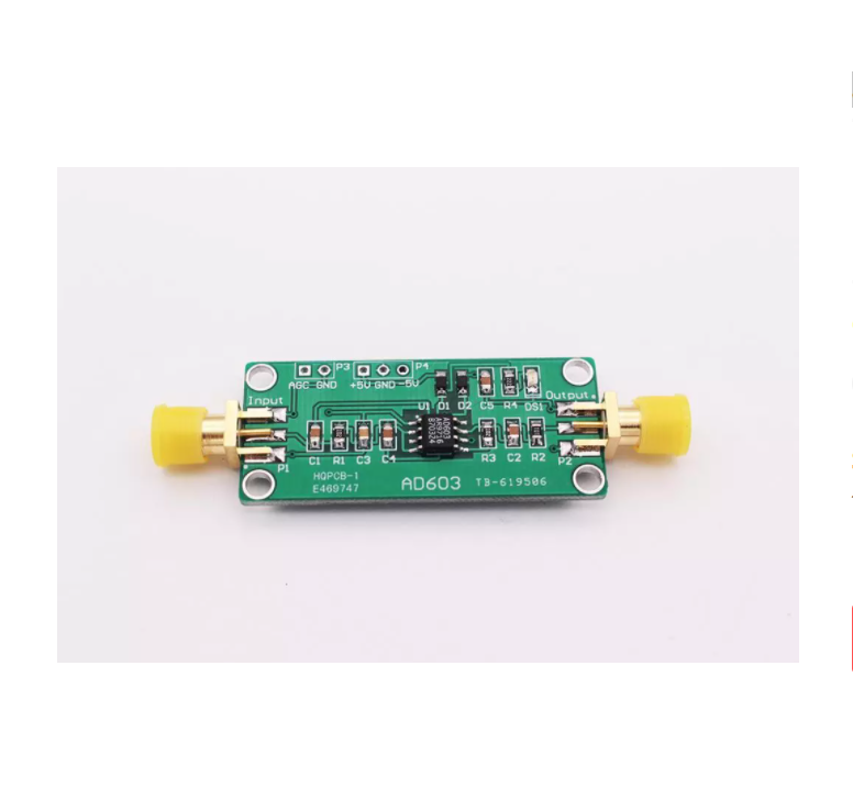 AD603 variable gain amplifier module voltage controlled adjustable 80dB