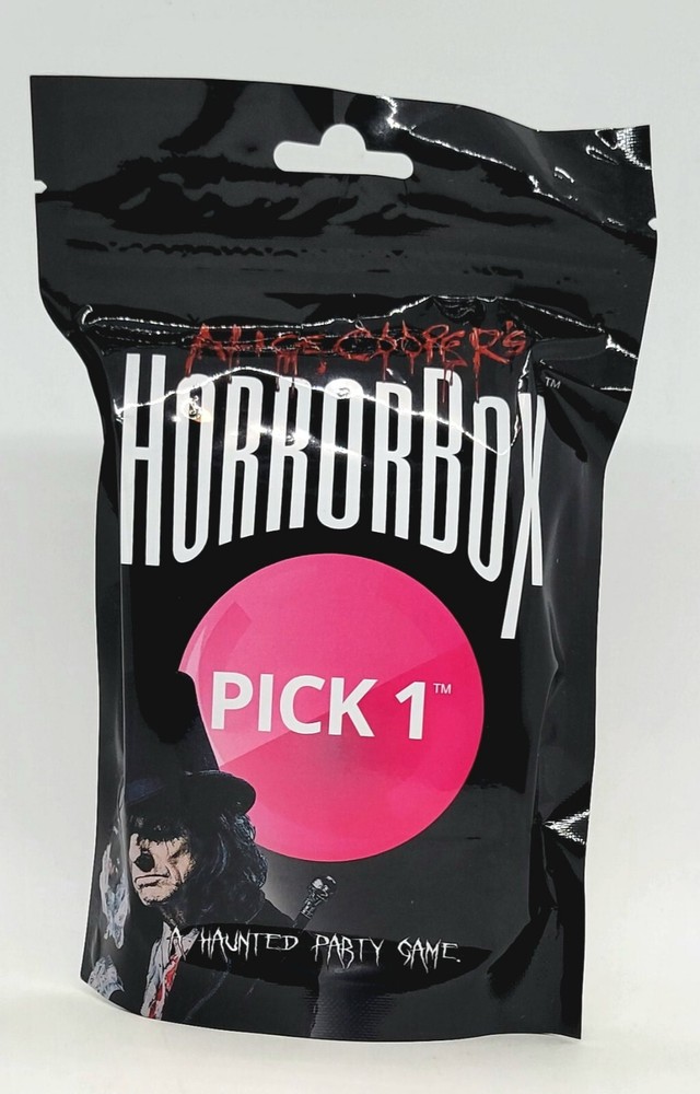 FITZ Games Alice Cooper's HorrorBox: Pick 1 - A Haunted Party Game