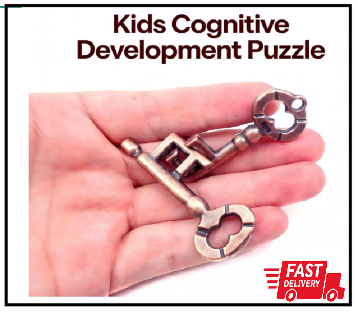 Traditional Brain Teaser, Classical Puzzle Magic Toy (Keys)