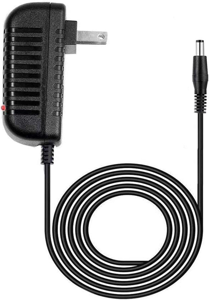 Black AC/DC Adapter for Air Hawk Pro Portable Automatic Tire Inflator Battery Ai