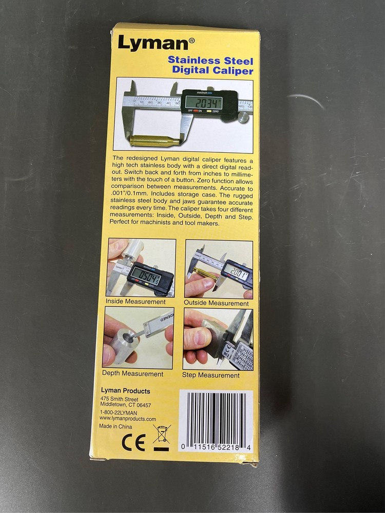 Lyman Electronic Caliper