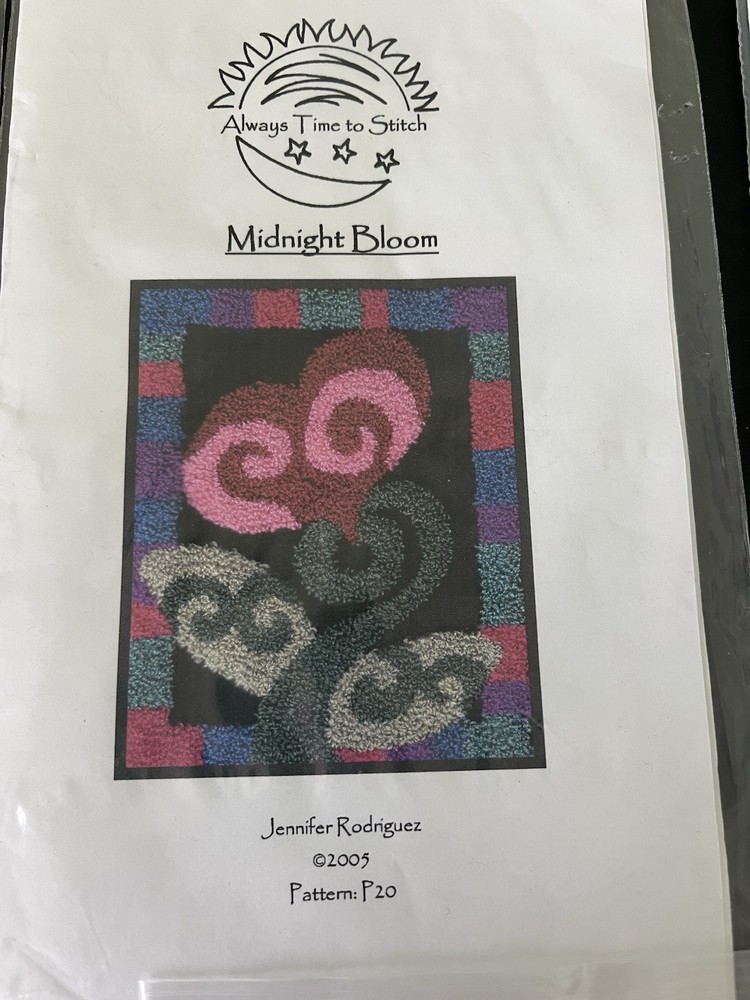 Russian Punch Needle Embroidery Patterns, Fabric,Needle Punch, Extra Needles