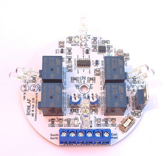 MK III 24VDC 10A Dual Axis Solar Panel Sun Tracking Analog Controller Board DIY