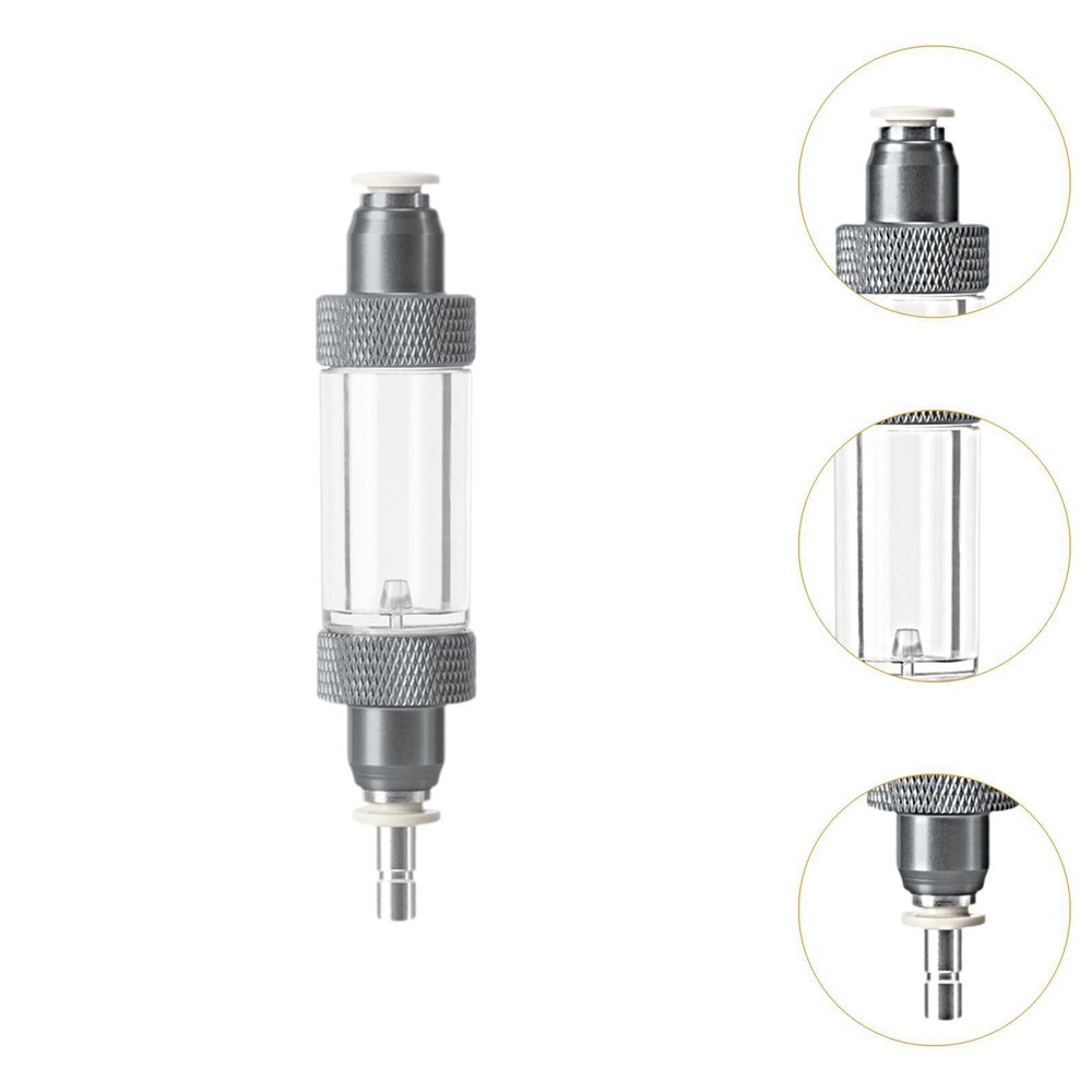 Double Head Aquarium CO2 Bubble Counter Bubble Record CO2 Diffuser Attachments