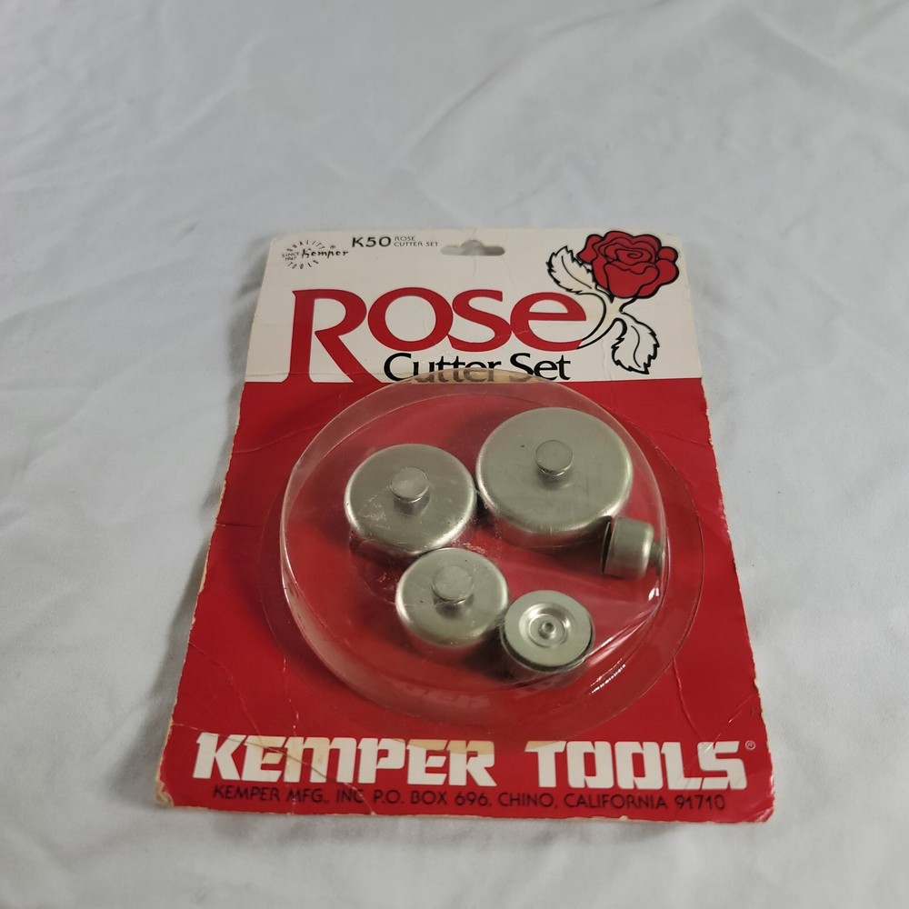Vintage Kemper Tools Rose Cutter Set K50