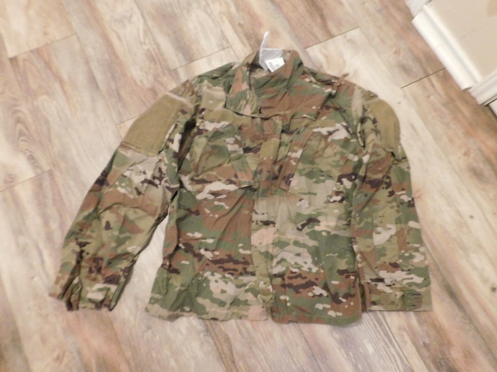 US ARMY OCP FLAME RESISTANT COAT SZ MEDIUM - SHORT NEW