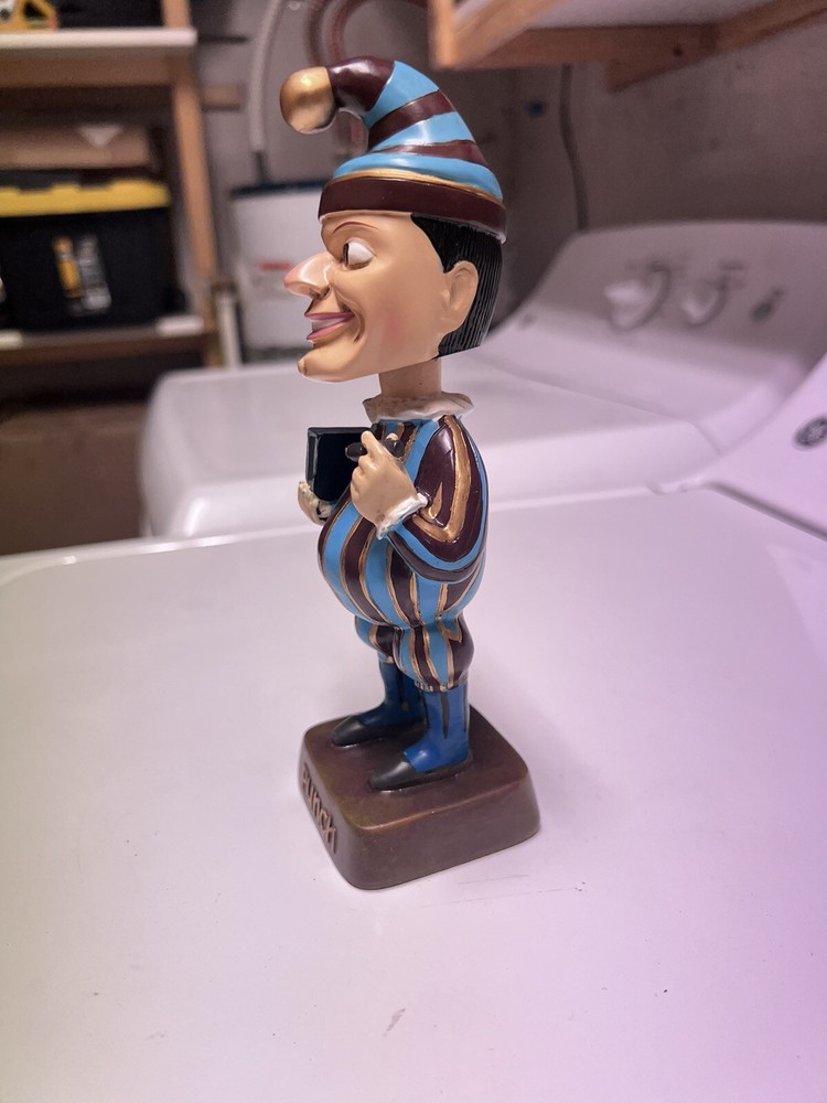 Punch Cigars Bobblehead Jester 8 Inch Tall Good Shape