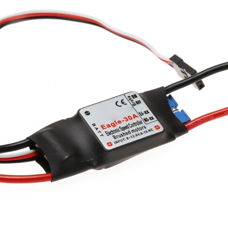Hobbywing Eagle 30A Brushed ESC W/1A BEC Speed Controller For Brushed Motor NICE