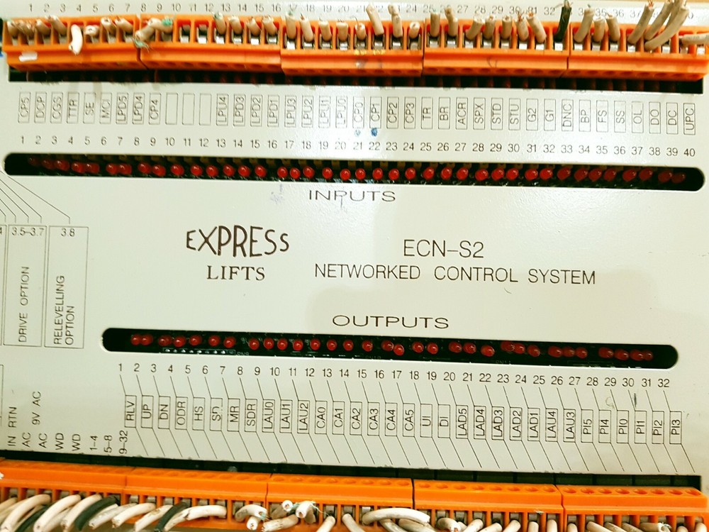express lifts ECN-S2 networked control system