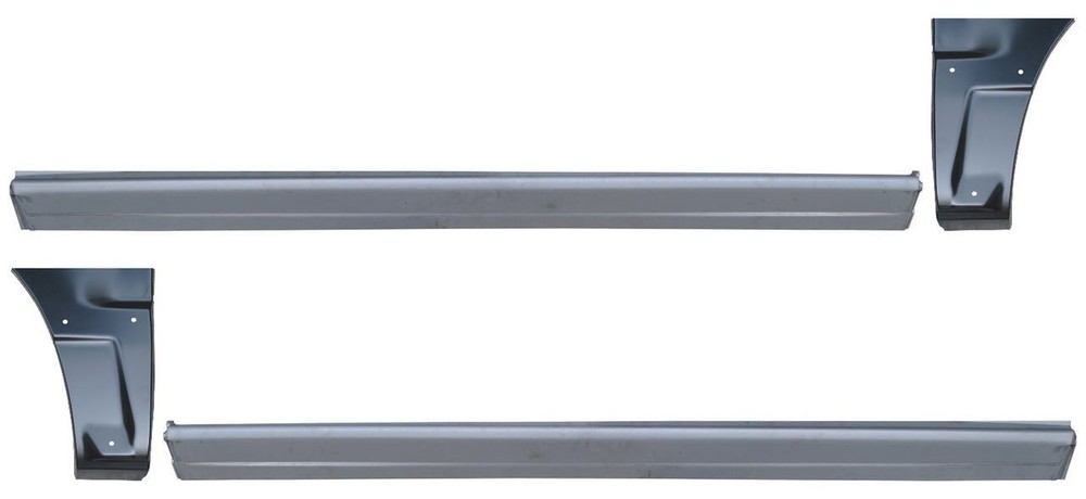 2002-2006 Avalanche Slip-On Rockers Quarter Front Sections Models With Cladding