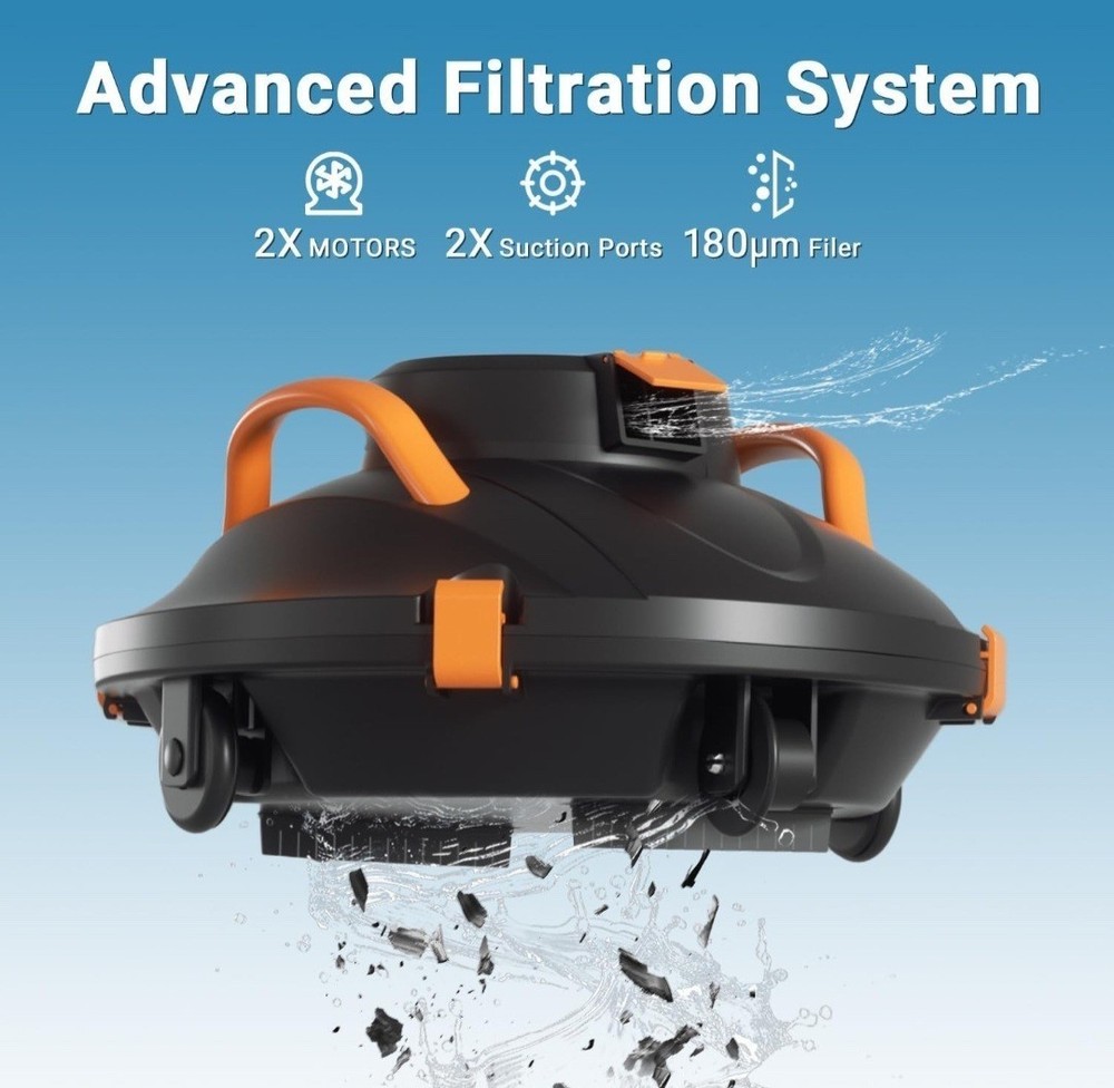 Cordless Robotic Pool Cleaner
