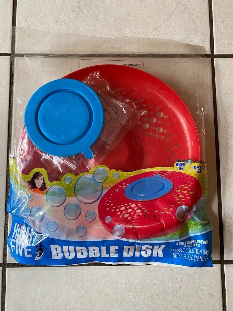 High Five Bubble Disk Ages 6 and Up