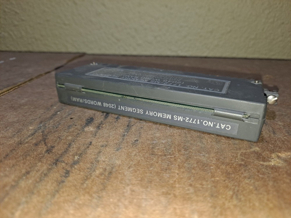 ALLEN BRADLEY 1772-MS MEMORY SEGMENT (2048 WORD RAM) Fast Shipping