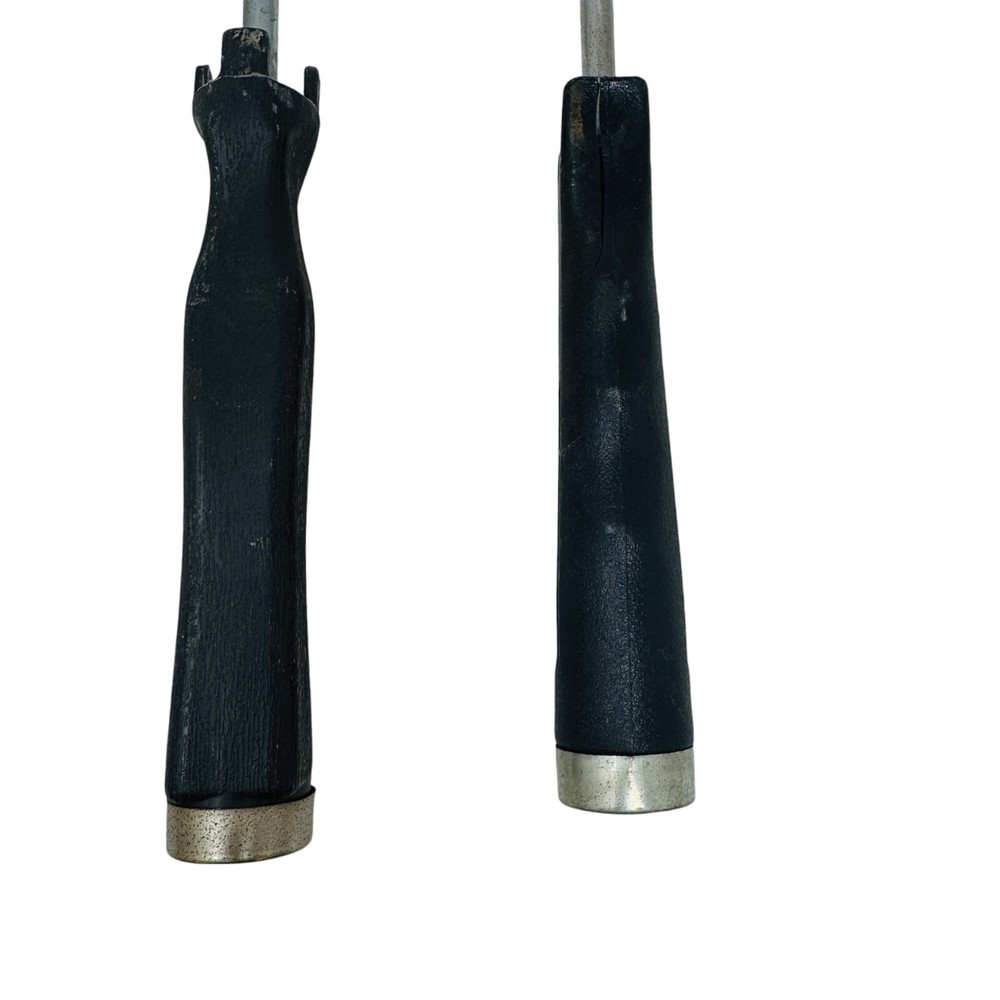 2 Pcs KM 9RF 4 Wire Cage Paint Roller Frame Heavy Duty, Black Handle