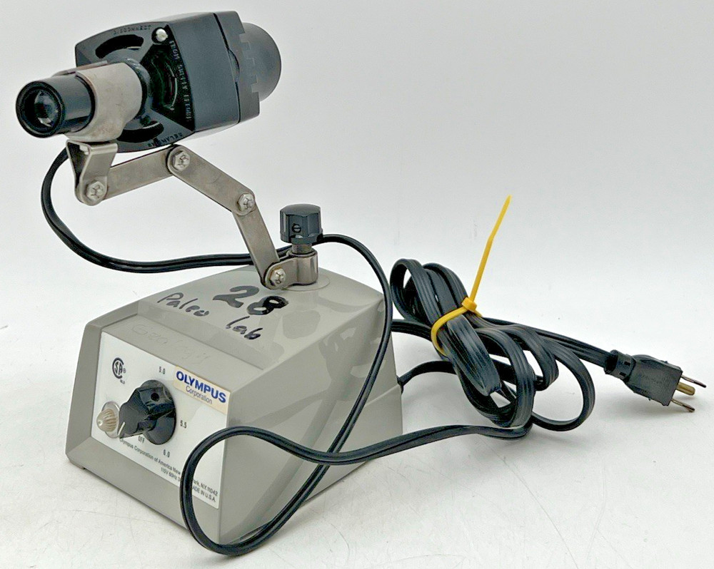 OLYMPUS MICROSCOPE ILLUMINATOR TRANSFORMER ADJUSTABLE VARIABLE INTENSITY
