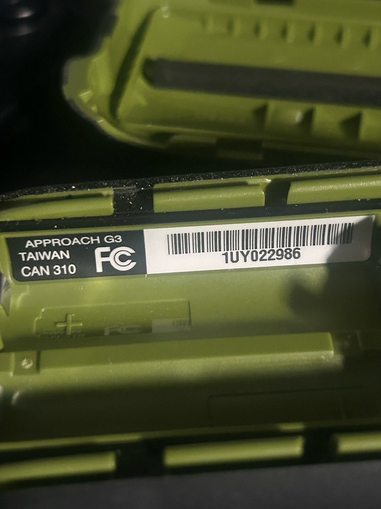 Garmin Approach G3 Rangefinder Golf GPS Handheld Touchscreen Tested