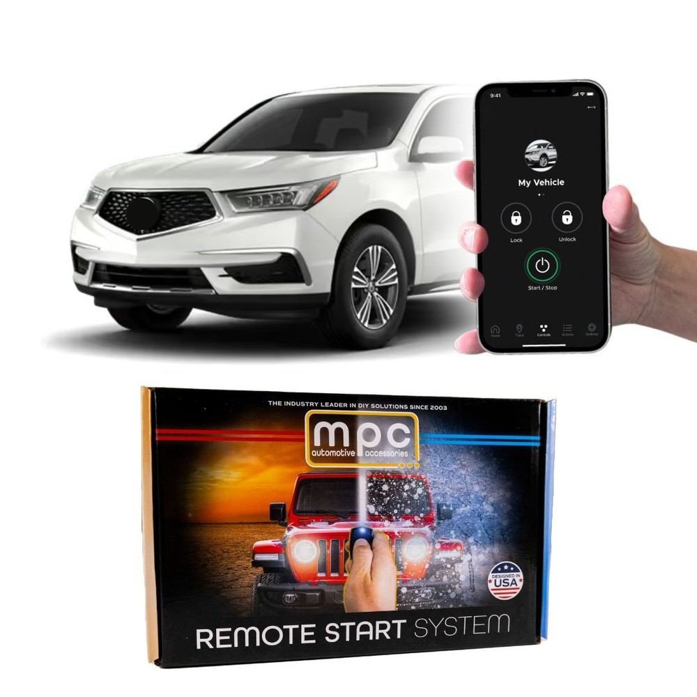 Remote Start Kit For 2014-2020 Acura MDX || 100% Plug n Play || iPhone/Android
