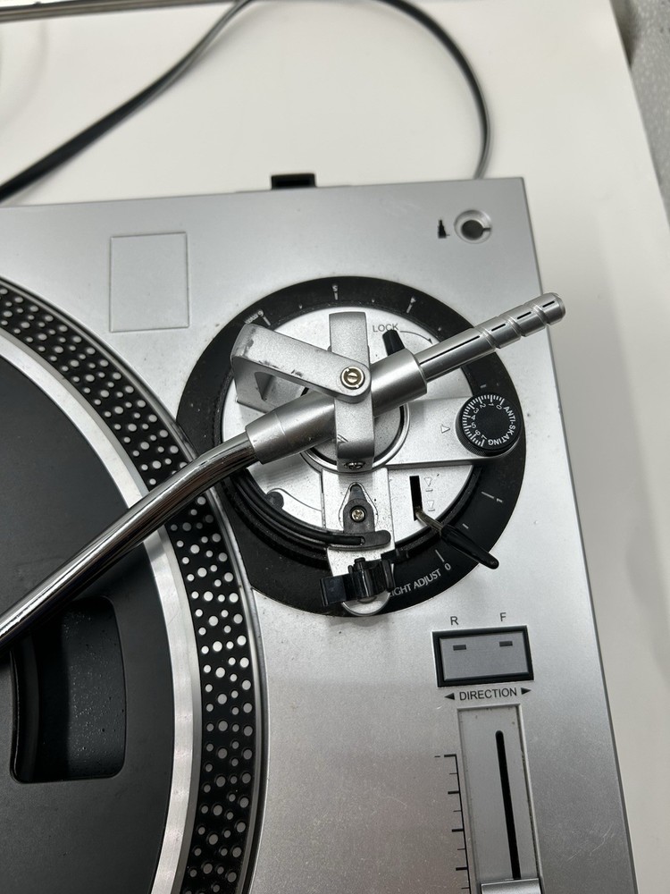 Audio-Technica AT-LP120-USB Direct Drive Turntable USB Silver Black