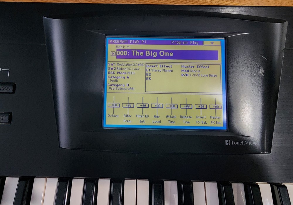 Korg Trinity V3 with MOSS black