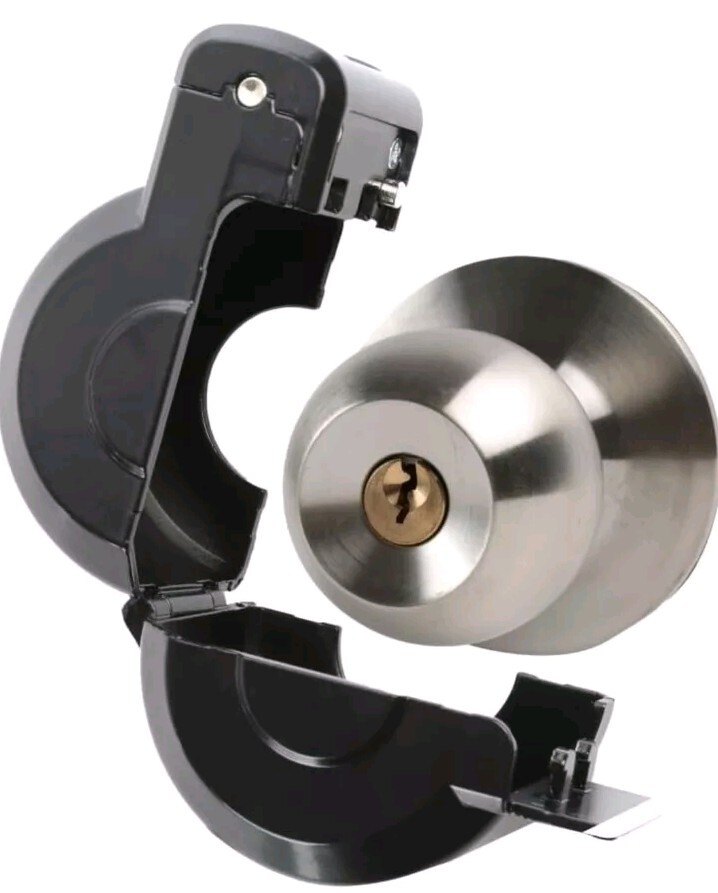 Puged Door Knob Lockout Black