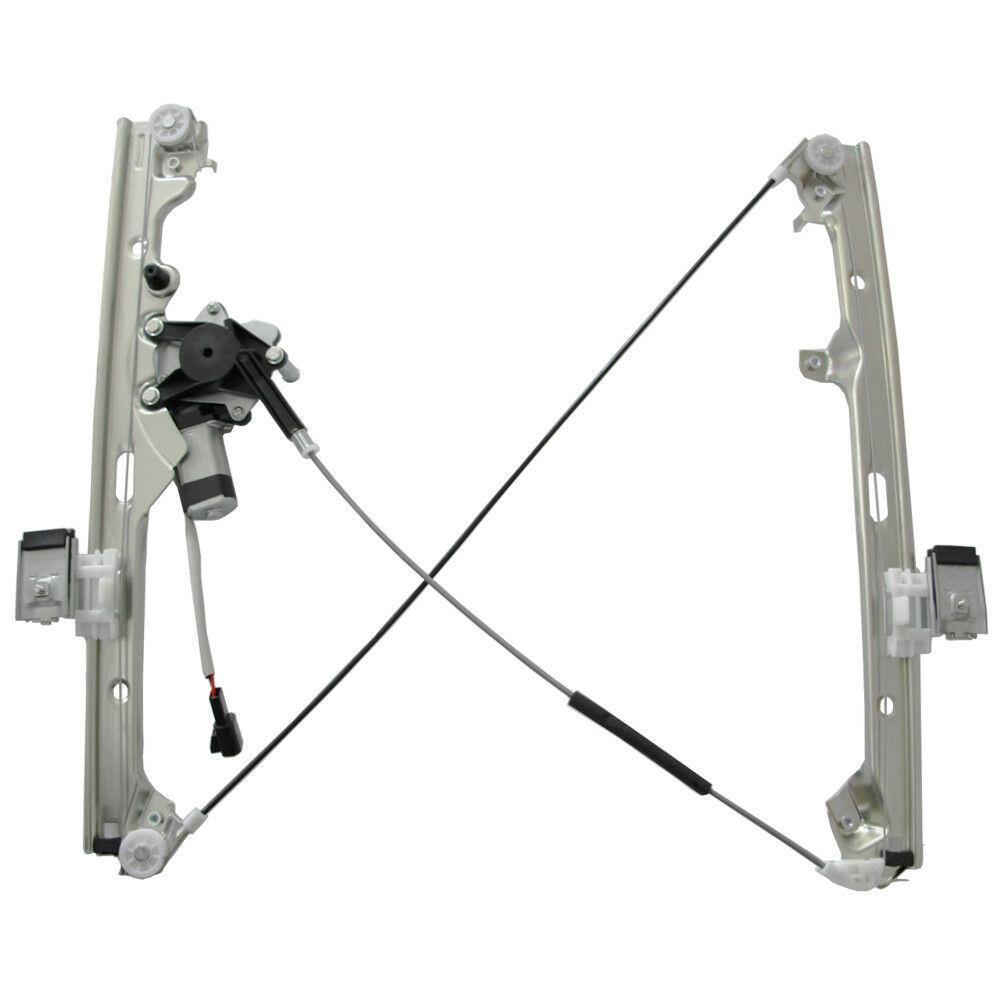 Window Regulator with Motor Front Driver Left Side for Chevy Silverado 99-06