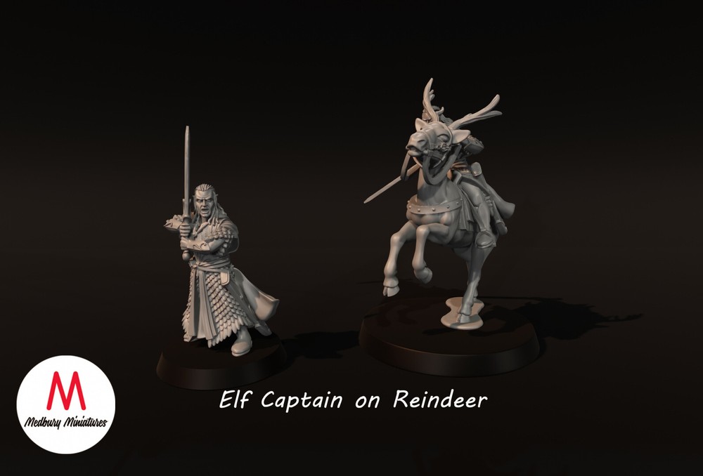 LOTR - Elf Cavalry On Reindeer