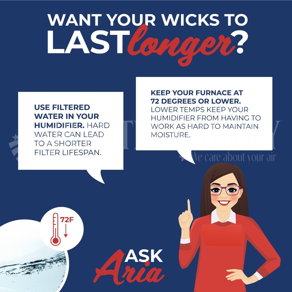 Compatible With Holmes HM2408 Humidifier Wick Drum Cool Mist Replacement Filter