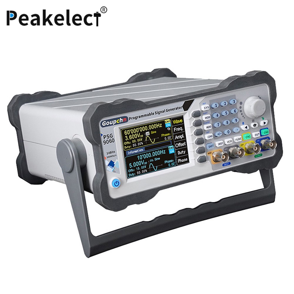 Programmable Signal Generator Dual Channel Arbitrary Waveform Frequency 60/80MHz