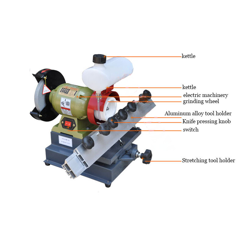 Cutting Tool Sharpener Electric Sharpener Multifunctional Horizontal Grinder