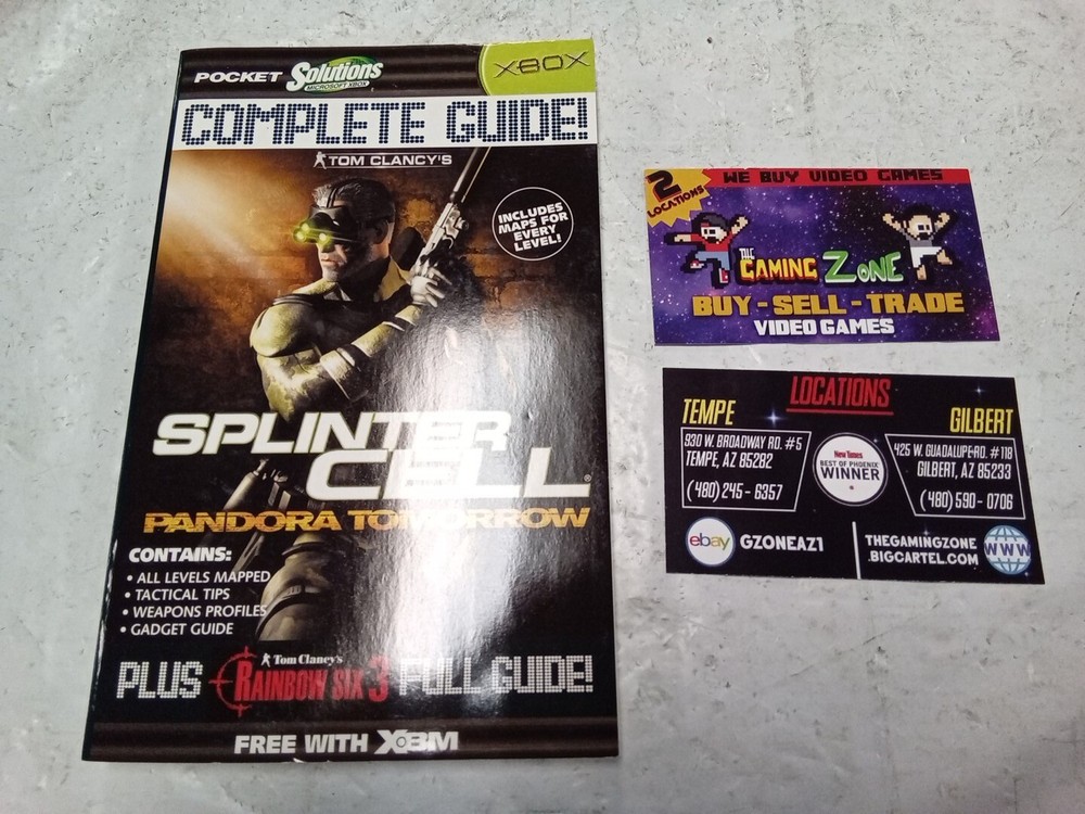 Splinter Cell Pandora Tomorrow Complete Guide **Pocket Solutions**