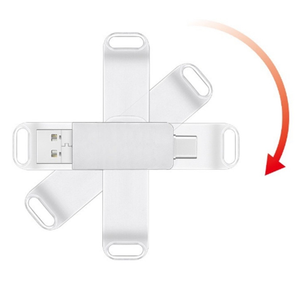 Dual-Head USB Flash Drive Computer Dual-Purpose Memory Card USB Flash Drive P1Z6