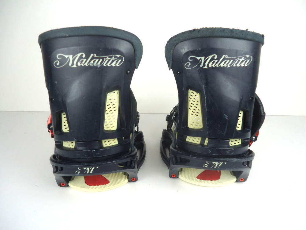 Burton Malavita Snowboard Bindings - Large Size - WITH DAMAGE - READ DESCRIPTION