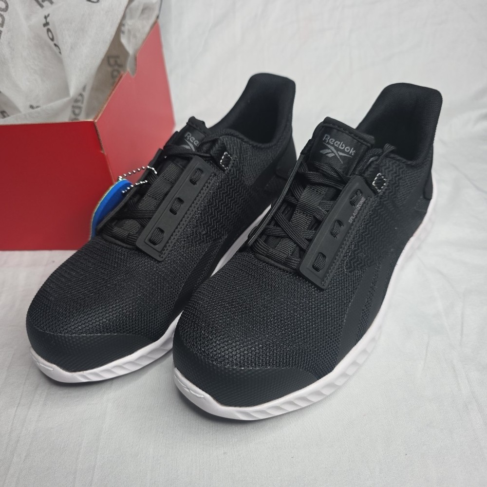 Reebok Work Sublite Legend Comp Toe Work Sneaker Mens Black Size 5.5 Wide  (BOB)