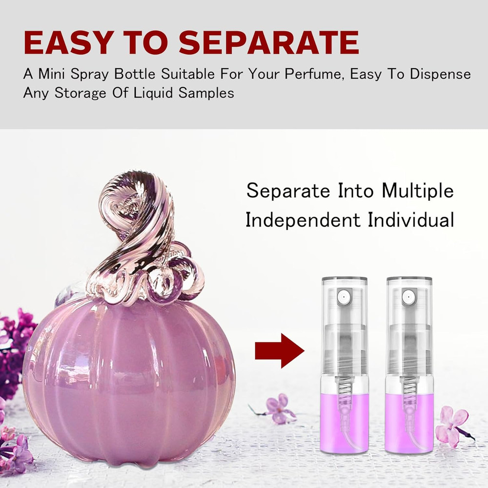 Mini Spray Bottle 2Ml, Refillable Glass Spray Bottle, Glass Bottle Atomizer, Per
