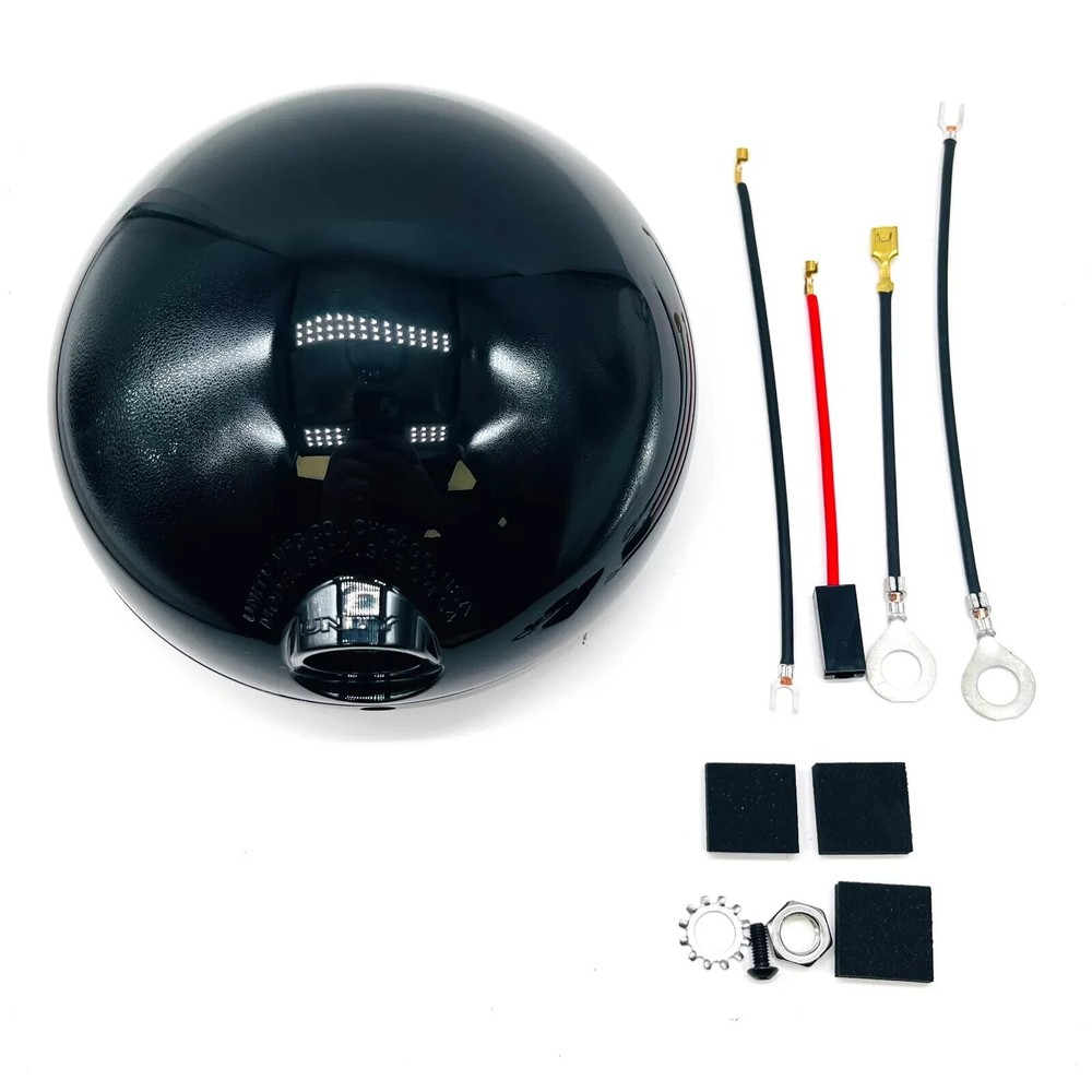 Unity 7662-0002 Spotlight Outer Shell and Front Ring Kit for S04 Heads 6" Black