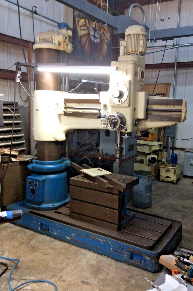 Hercules 5' 14 1/2" Radial Arm Drill