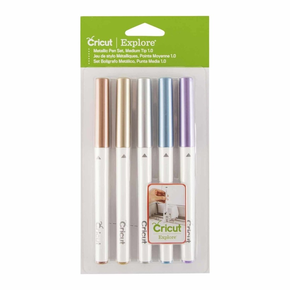 Cricut Pen set metallic 5 count