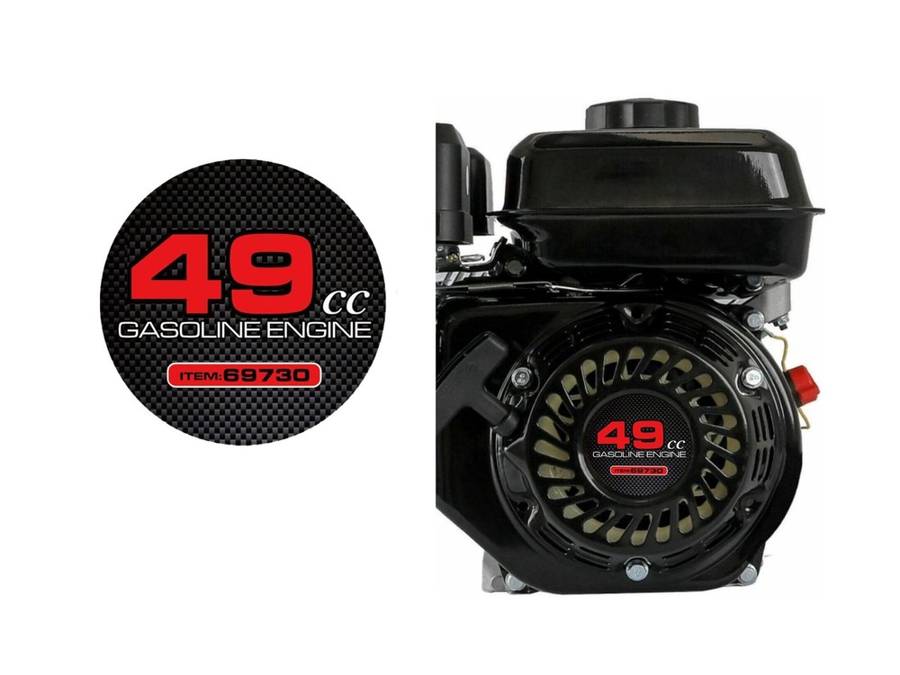 2Pcs 49cc Item 69730 Pull Starter Sticker - for Predator 212 Engine for Colem...